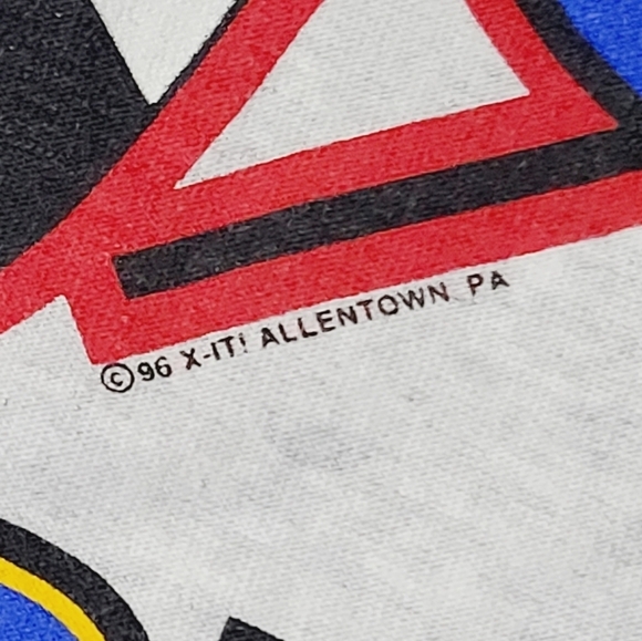 Vintage 90s 1996 Nascar Jeff Gordan Tshirt XL Born With The Need For Speed - Picture 8 of 9